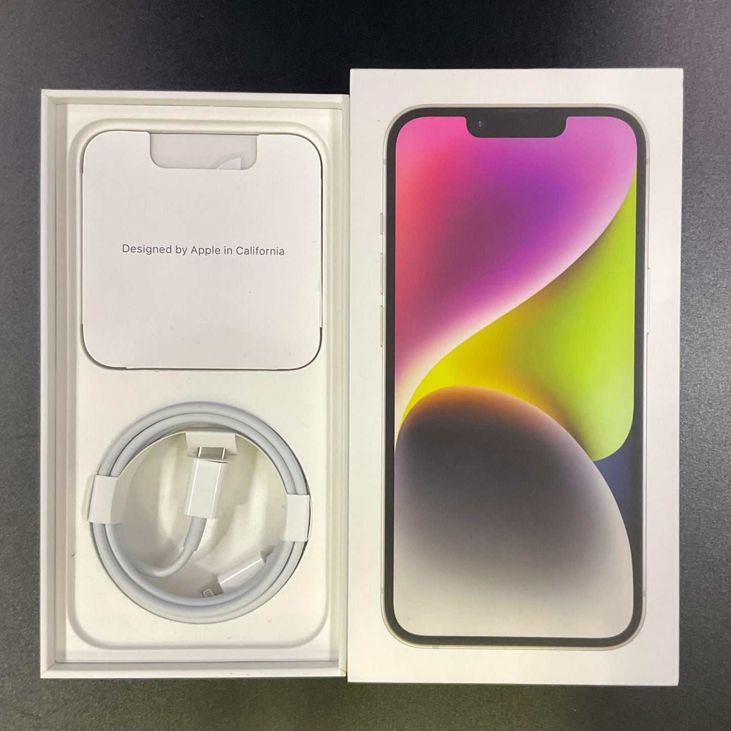 【全額返金保証】【最速発送】Apple iPhone iPhone 14 128GB スターライト docomo 白ロム 動作確認済 88%