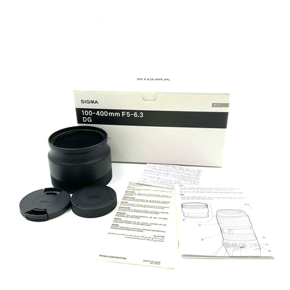 【全額返金保証】【最速発送】SIGMA 100-400mm F5-6.3 DG OS HSM [キヤノン用] 動作確認済