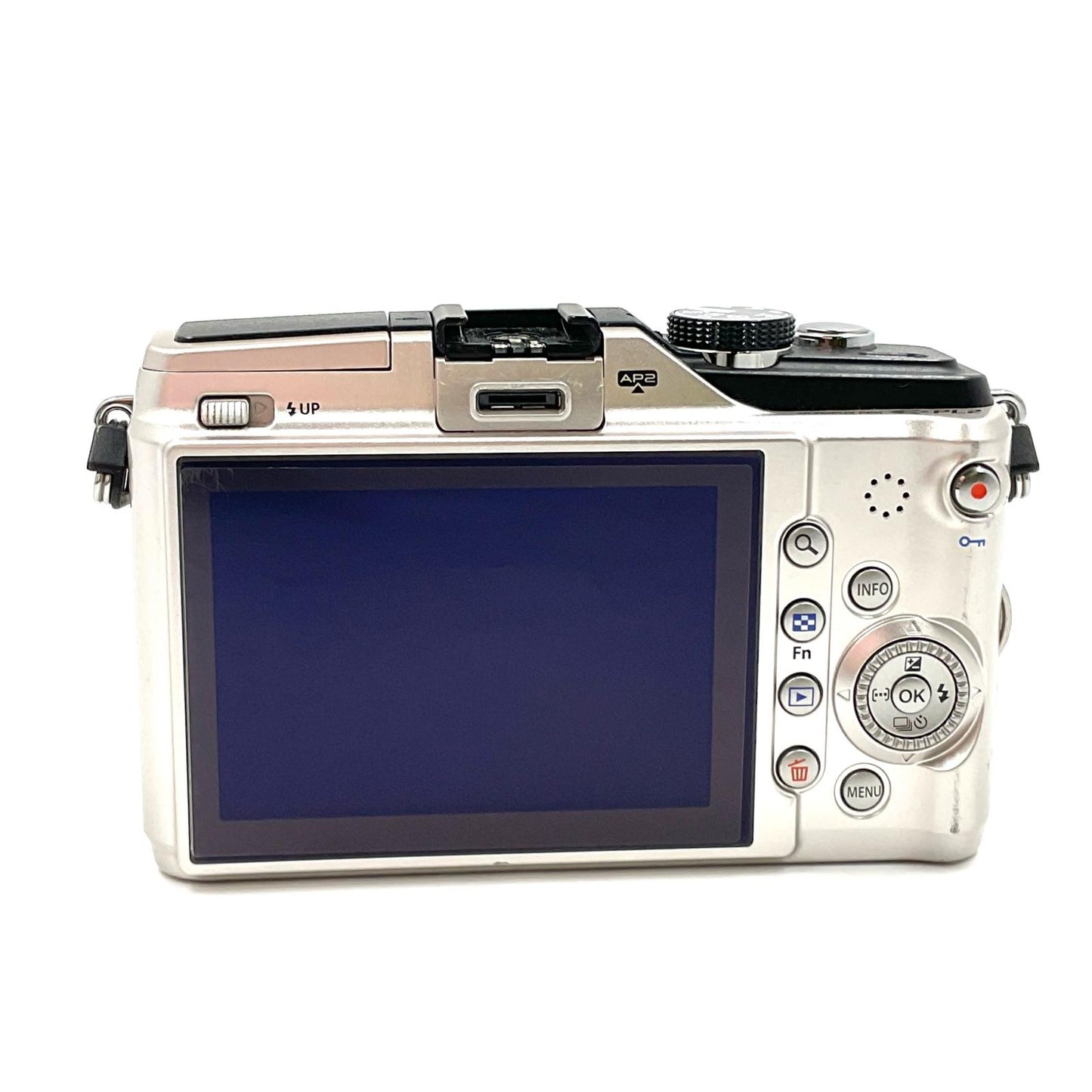 【全額返金保証】【最速発送】OLYMPUS デジタル一眼 オリンパス PEN Lite E-PL2 シャンパンゴールド 動作確認済