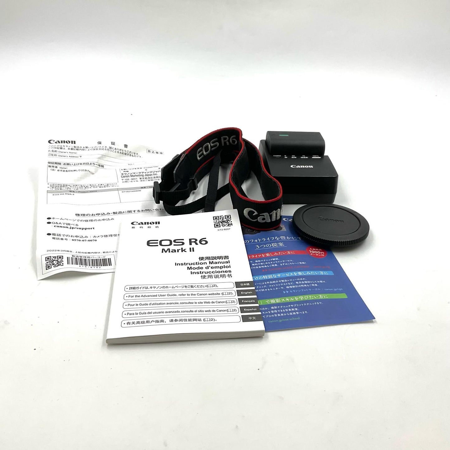 【全額返金保証】【最速発送】Canon デジタル一眼 EOS R6 Mark II ボディ ブラック 動作確認済