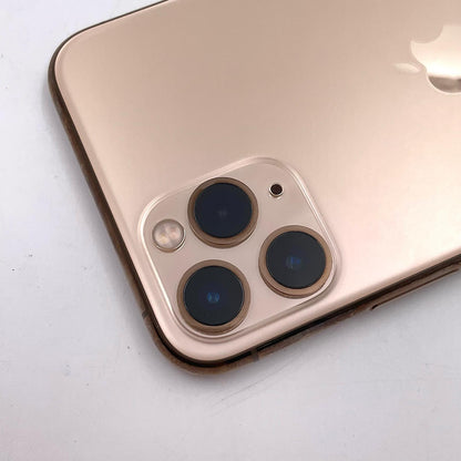 【全額返金保証】【最速発送】Apple iPhone iPhone 11 Pro 64GB ゴールド au 白ロム 動作確認済 85%