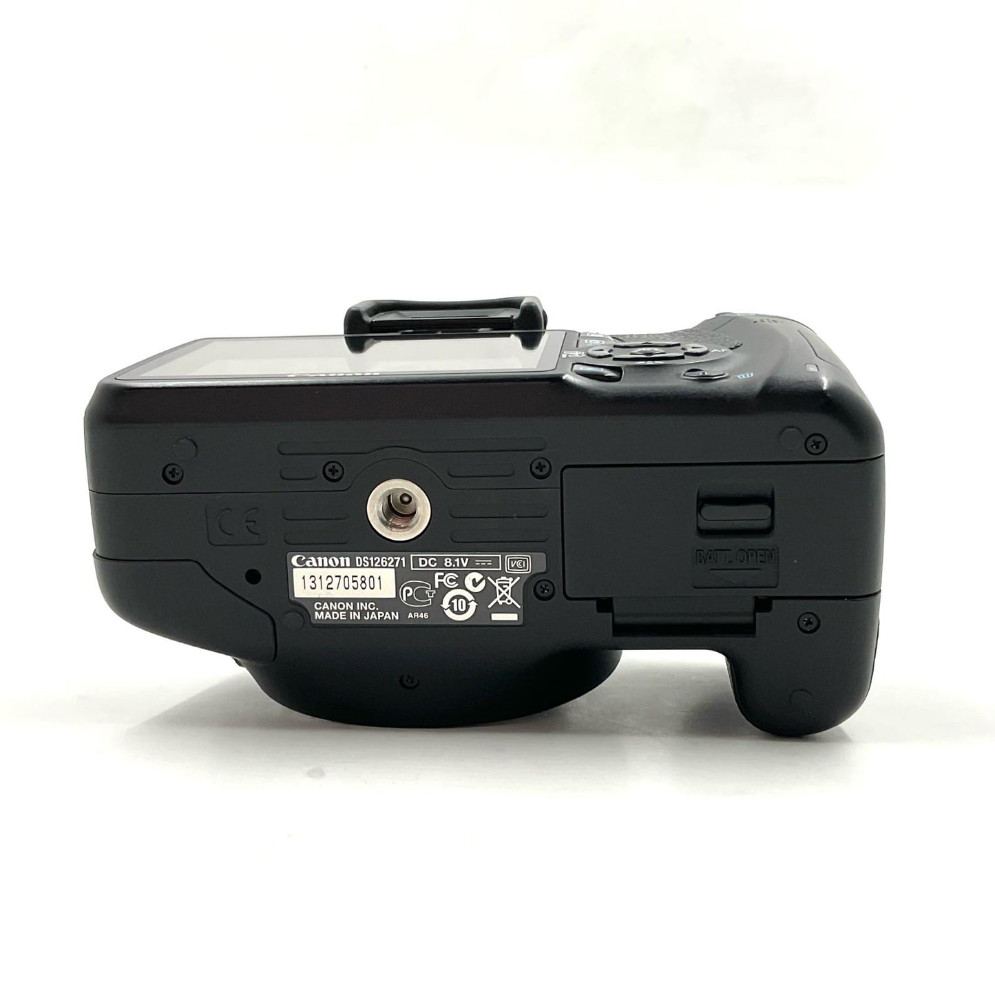 【全額返金保証】【最速発送】Canon デジタル一眼 EOS Kiss X4 ボディ ブラック 動作確認済