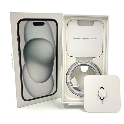 【全額返金保証】【最速発送】Apple iPhone iPhone 15 128GB ブラック 楽天モバイル SIMフリー 白ロム 動作確認済 90%