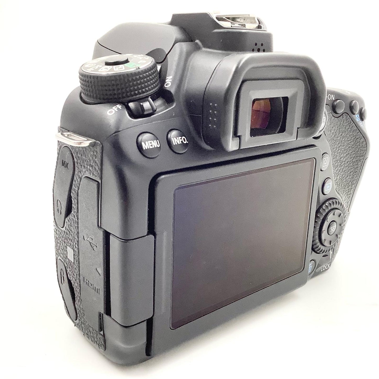 【全額返金保証】【最速発送】Canon デジタル一眼 EOS 80D ボディ ブラック 動作確認済