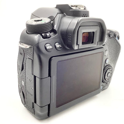 【全額返金保証】【最速発送】Canon デジタル一眼 EOS 80D ボディ ブラック 動作確認済