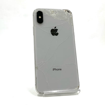 【最速発送】Apple iPhone iPhone X 64GB シルバー Softbank 白ロム【難有】 85%