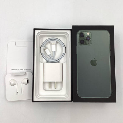 【全額返金保証】【最速発送】Apple iPhone iPhone 11 Pro 512GB ミッドナイトグリーン SIMフリー 白ロム 動作確認済 87%