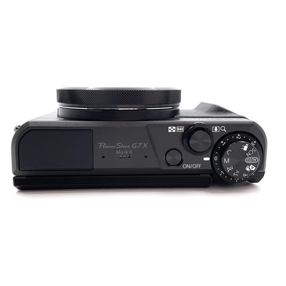 【全額返金保証】【最速発送】Canon コンパクトデジタルカメラ PowerShot G7 X Mark II 超美品 動作確認済