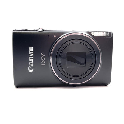 【全額返金保証】【最速発送】Canon コンパクトデジタルカメラ IXY650 ブラック 超美品 動作確認済