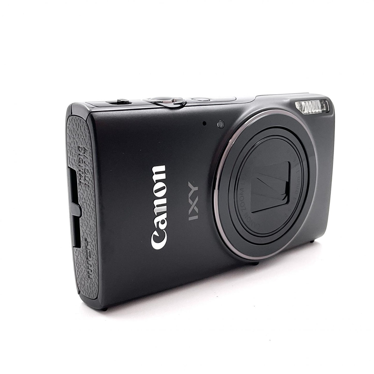 【全額返金保証】【最速発送】Canon コンパクトデジタルカメラ IXY650 ブラック 超美品 動作確認済