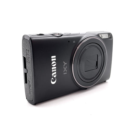 【全額返金保証】【最速発送】Canon コンパクトデジタルカメラ IXY650 ブラック 超美品 動作確認済