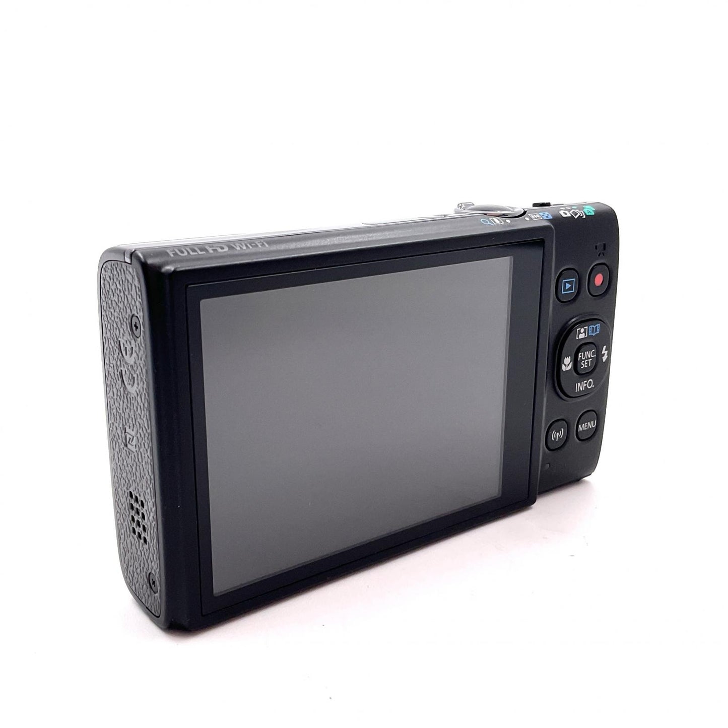 【全額返金保証】【最速発送】Canon コンパクトデジタルカメラ IXY650 ブラック 超美品 動作確認済