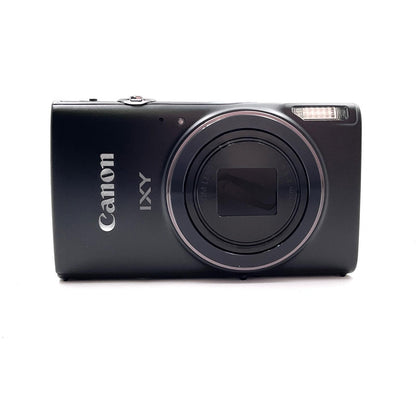 【全額返金保証】【最速発送】Canon コンパクトデジタルカメラ IXY650 ブラック 超美品 動作確認済