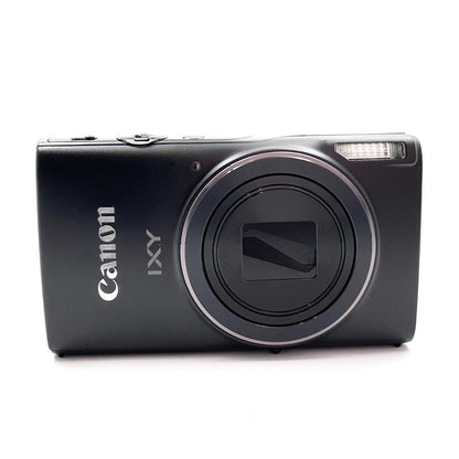 【全額返金保証】【最速発送】Canon コンパクトデジタルカメラ IXY650 ブラック 超美品 動作確認済