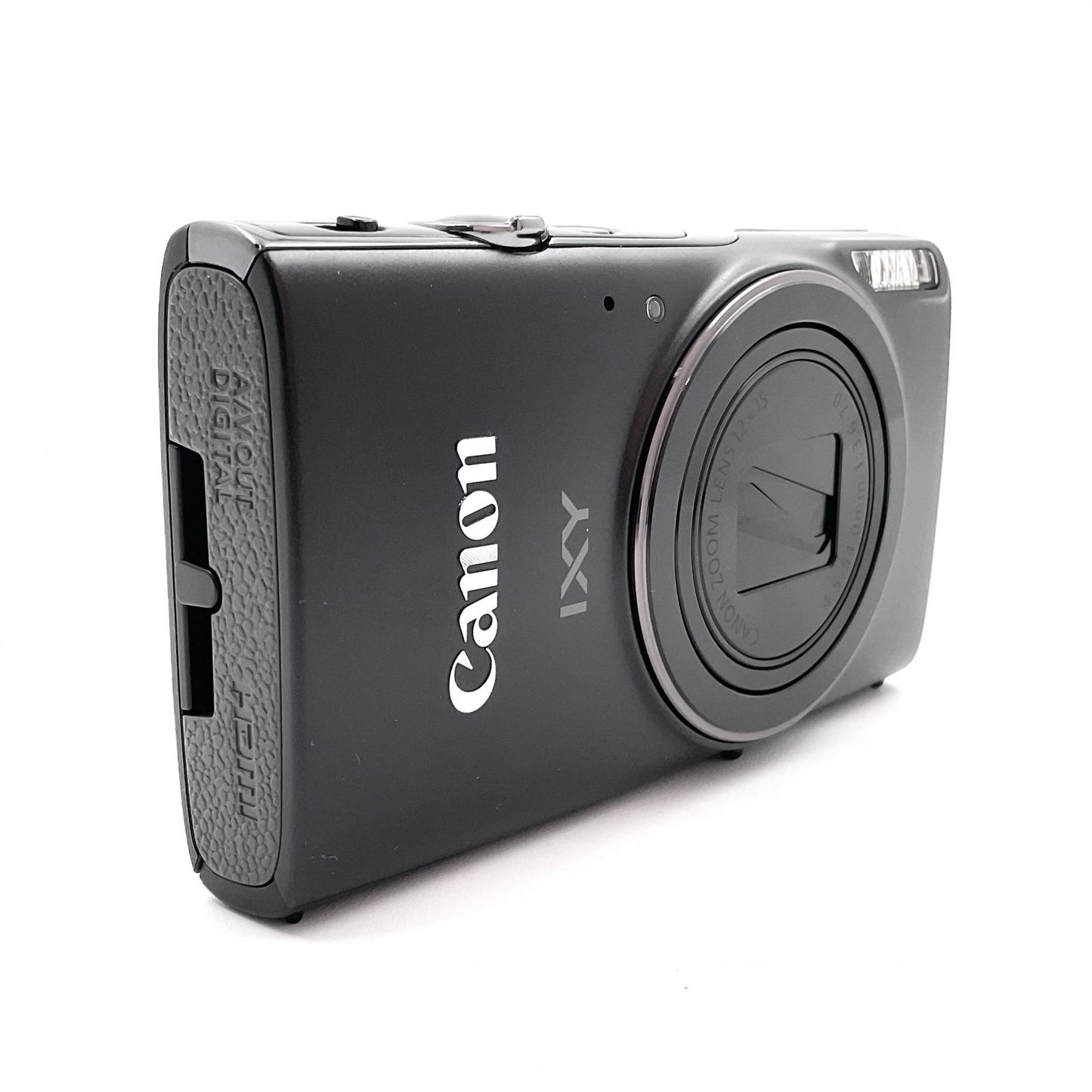 【全額返金保証】【最速発送】Canon コンパクトデジタルカメラ IXY650 ブラック 超美品 動作確認済