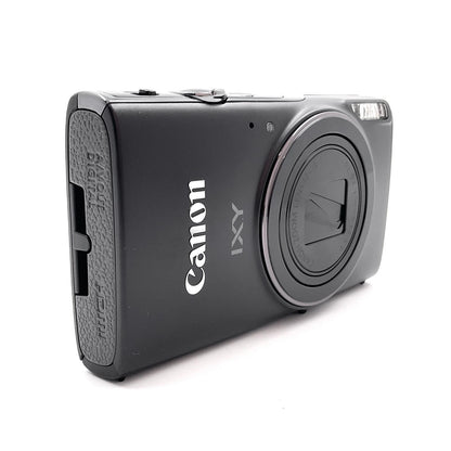 【全額返金保証】【最速発送】Canon コンパクトデジタルカメラ IXY650 ブラック 超美品 動作確認済