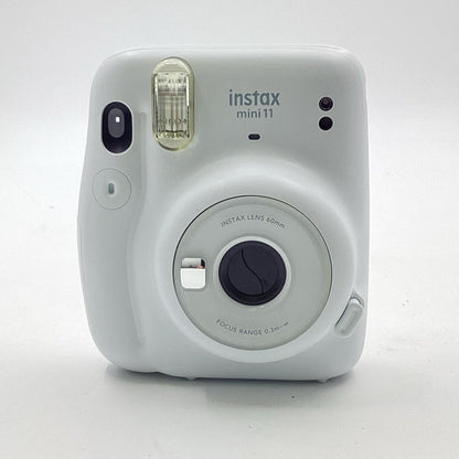 【全額返金保証】【最速発送】FUJIFILM instax mini 11 チェキ [アイスホワイト] 超美品 動作確認済