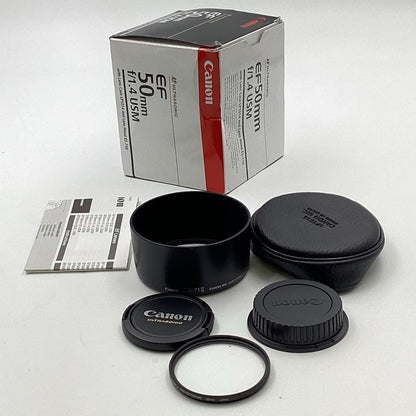 【全額返金保証】【最速発送】Canon EF50mm F1.4 USM 動作確認済