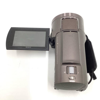 【全額返金保証】【最速発送】Sony FDR-AX45 (TI) [ブロンズブラウン] 動作確認済