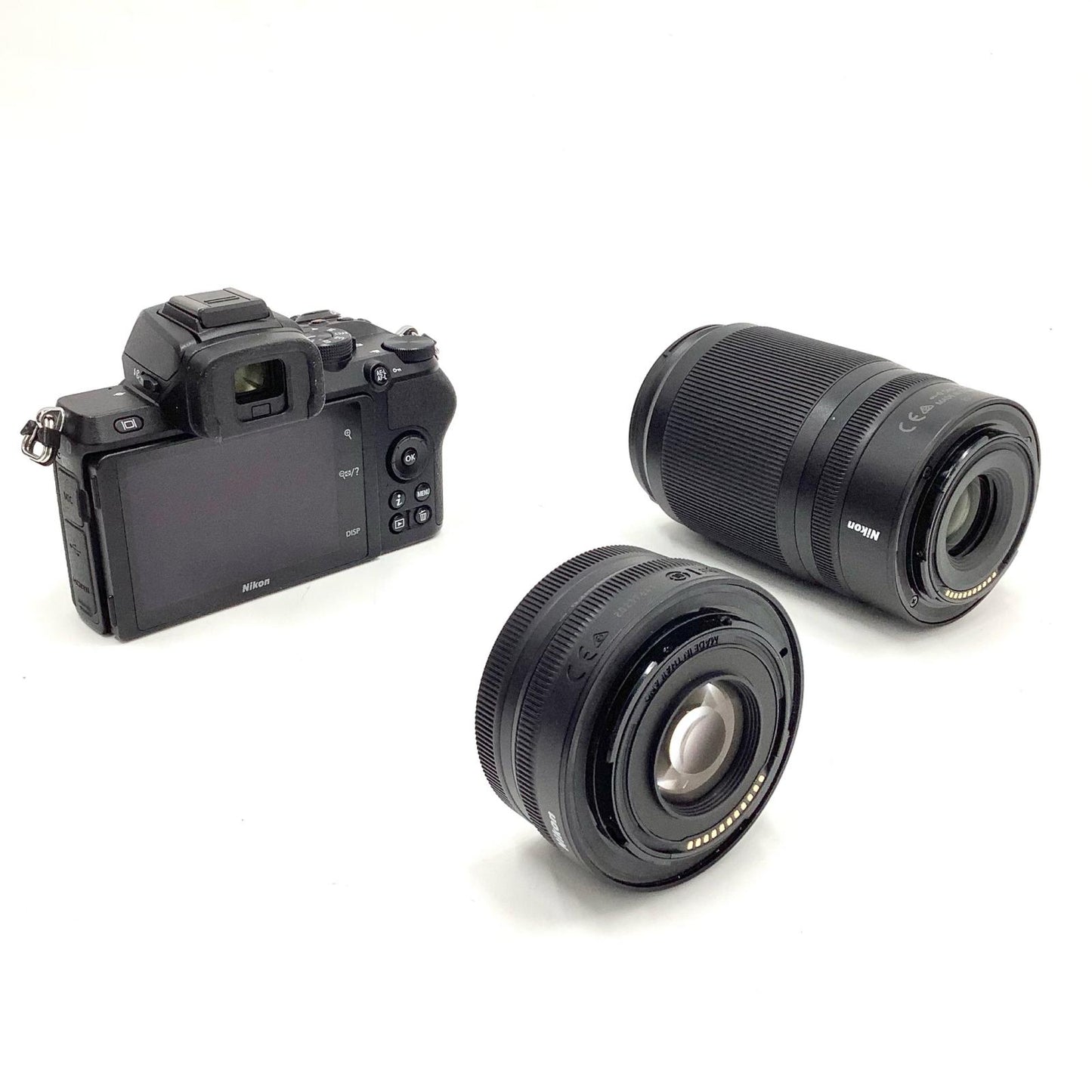 【全額返金保証】【最速発送】Nikon デジタル一眼 Z 50 ダブルズームキット ブラック 美品 動作確認済