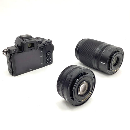【全額返金保証】【最速発送】Nikon デジタル一眼 Z 50 ダブルズームキット ブラック 美品 動作確認済