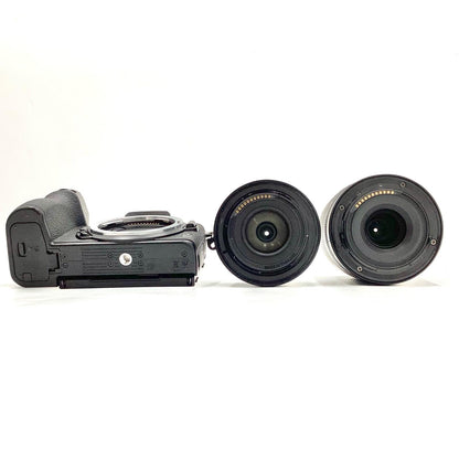 【全額返金保証】【最速発送】Nikon デジタル一眼 Z 50 ダブルズームキット ブラック 美品 動作確認済