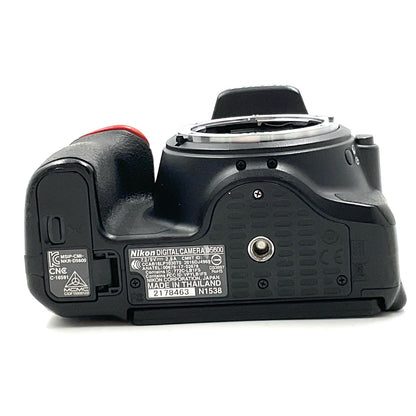 【全額返金保証】【最速発送】Nikon デジタル一眼 D5600 ボディ ブラック 動作確認済