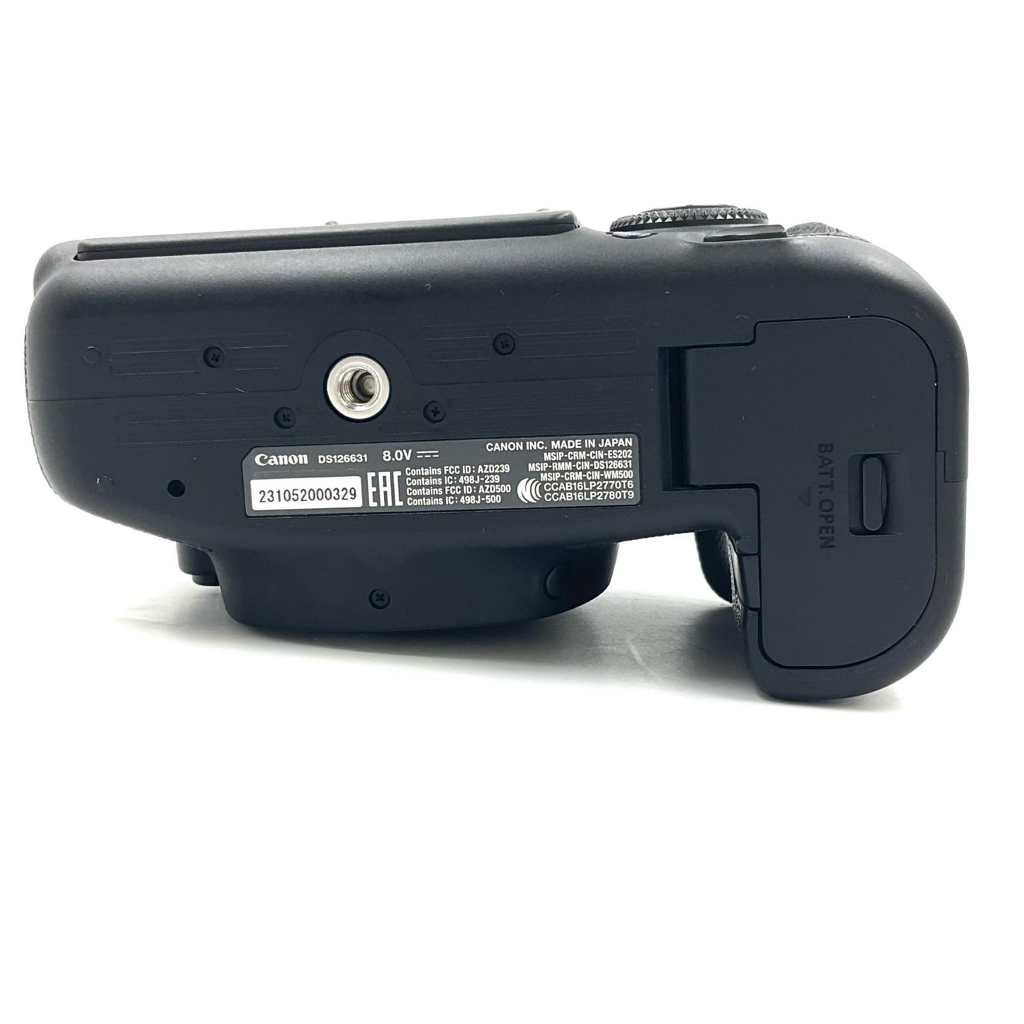 【全額返金保証】【最速発送】Canon デジタル一眼 EOS 6D Mark II ボディ ブラック 美品 動作確認済