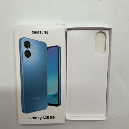 【全額返金保証】【最速発送】SAMSUNG Galaxy A25 5G 64GB Blue Softbank SCSBB1 白ロム 超美品 動作確認済