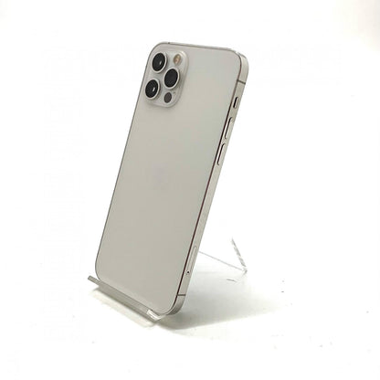 【全額返金保証】【最速発送】Apple iPhone iPhone 12 Pro 128GB シルバー Softbank 白ロム 動作確認済 81%