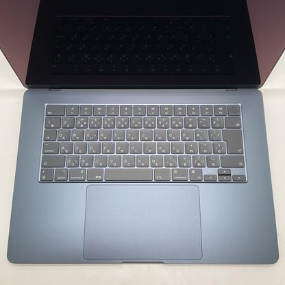 【全額返金保証】【最速発送】Apple MacBook Air 15.3インチ 2023 Apple M2 8GB SSD 256GB ミッドナイト 100% 美品 動作確認済