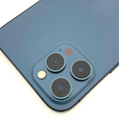 【全額返金保証】【最速発送】Apple iPhone iPhone 12 Pro Max 512GB パシフィックブルー SIMフリー 白ロム 動作確認済 77%