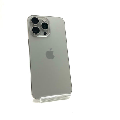 【全額返金保証】【最速発送】Apple iPhone iPhone 15 Pro Max 256GB ナチュラルチタニウム SIMフリー 白ロム 動作確認済 88%