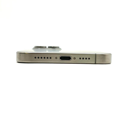 【全額返金保証】【最速発送】Apple iPhone iPhone 15 Pro Max 256GB ナチュラルチタニウム SIMフリー 白ロム 動作確認済 88%