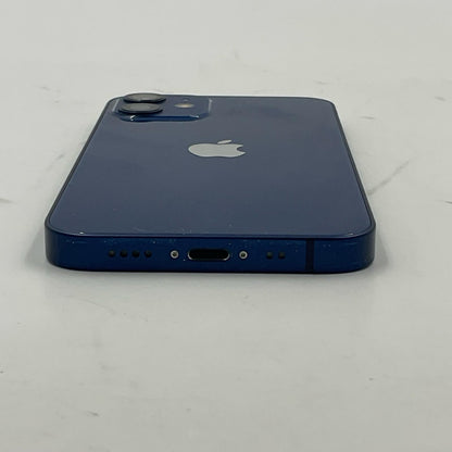 【全額返金保証】【最速発送】Apple iPhone iPhone mini 12 mini 64GB ブルー Softbank 白ロム 動作確認済 82%