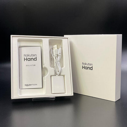 【全額返金保証】【最速発送】楽天モバイル Rakuten Hand 64GB ホワイト 楽天モバイル P710 白ロム 動作確認済