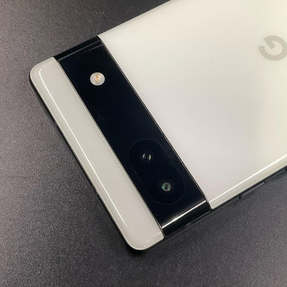 【全額返金保証】【最速発送】Google Pixel Pixel6a 128GB チョーク SIMフリー GB17L 白ロム 美品 動作確認済