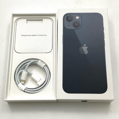 【全額返金保証】【最速発送】Apple iPhone iPhone 13 256GB ミッドナイト au SIMフリー 動作確認済 77%