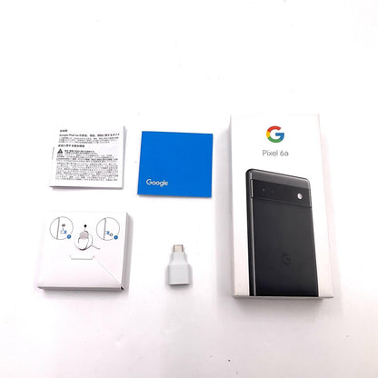 【全額返金保証】【最速発送】Google Pixel 6a 128GB Charcoal au Pixel 6a 白ロム 美品 動作確認済
