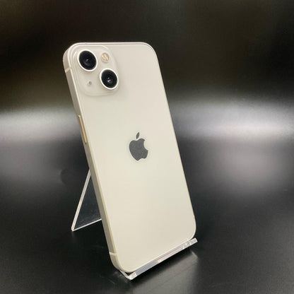 【全額返金保証】【最速発送】Apple iPhone iPhone 13 256GB スターライト docomo SIMフリー 白ロム 動作確認済 83%