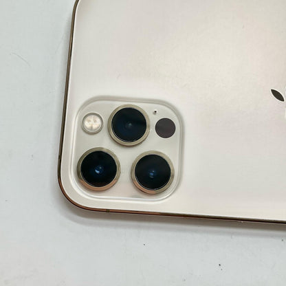 【全額返金保証】【最速発送】Apple iPhone iPhone 12 Pro 256GB ゴールド Softbank SIMフリー 白ロム 動作確認済 74%