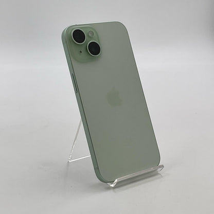 【全額返金保証】【最速発送】Apple iPhone iPhone 15 128GB グリーン SIMフリー 動作確認済 74%