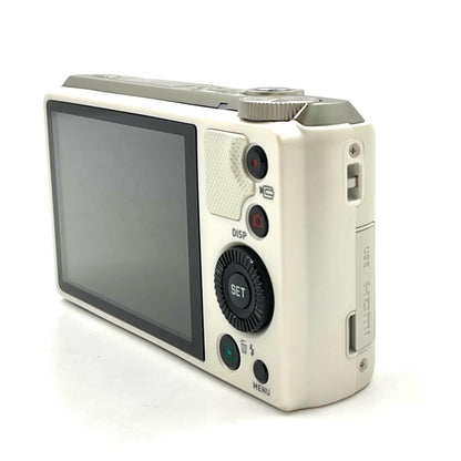 【全額返金保証】【最速発送】CASIO コンパクトデジタルカメラ HIGH SPEED EXILIM EX-ZR800WE [ホワイト] 美品 動作確認済