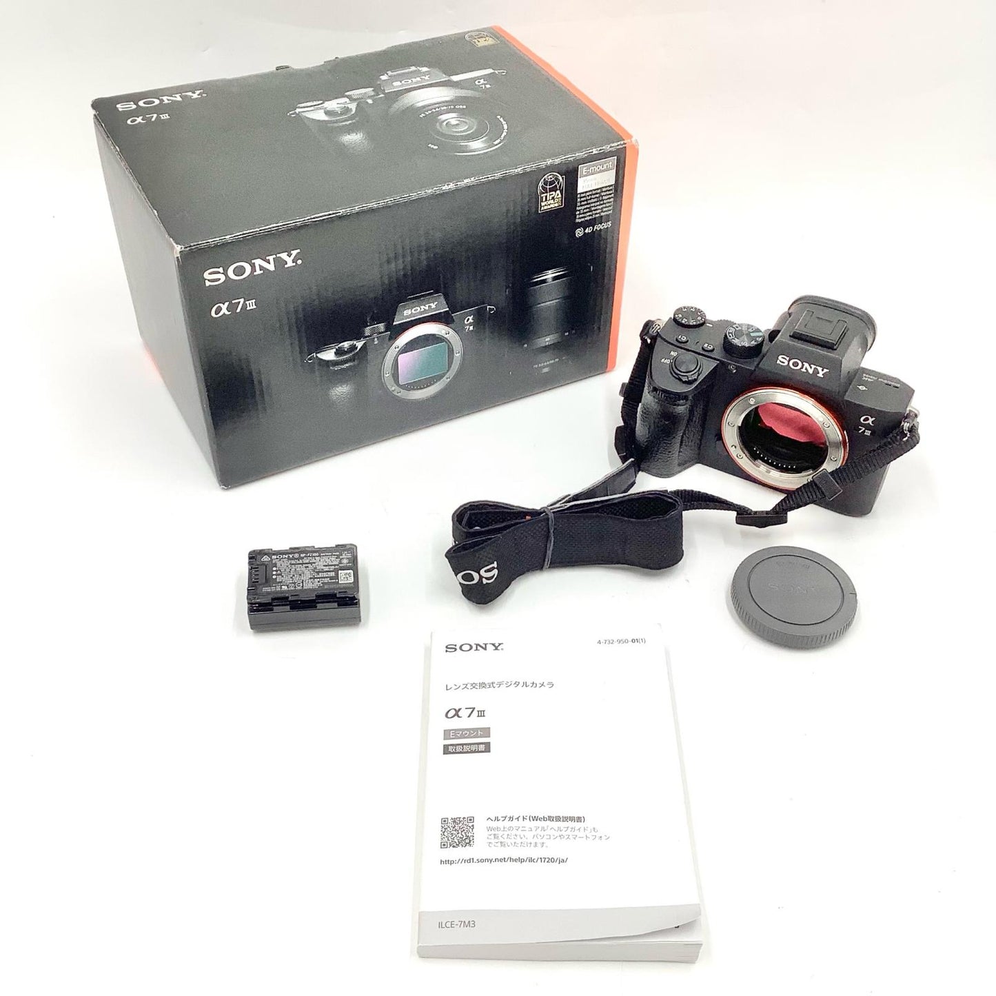 【全額返金保証】【最速発送】Sony デジタル一眼 α7 III ILCE-7M3 ボディ ブラック 動作確認済
