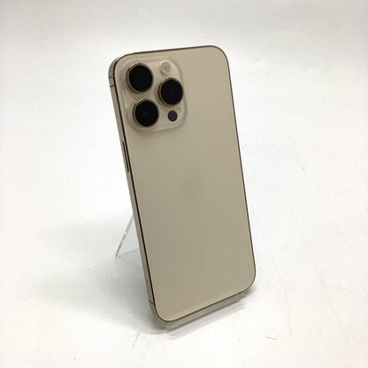【全額返金保証】【最速発送】Apple iPhone iPhone 14 Pro Max 128GB ゴールド SIMフリー 白ロム 動作確認済 84%