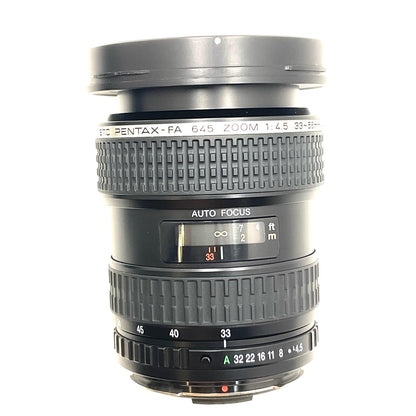 【全額返金保証】【最速発送】PENTAX SMC PENTAX-FA 645 ZOOM 33-55mm F4.5 AL 動作確認済