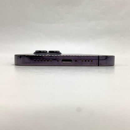 【最速発送】Apple iPhone iPhone 14 Pro Max 256GB ディープパープル SIMフリー 白ロム【難有】 81%