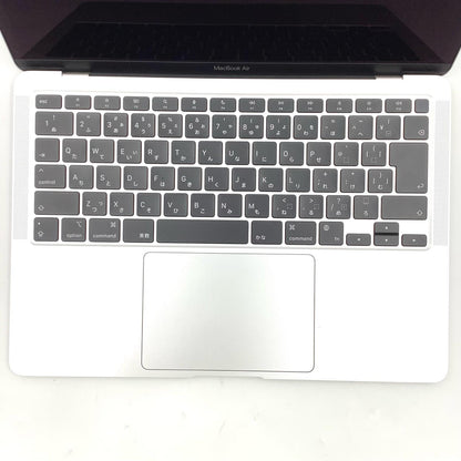 【全額返金保証】【最速発送】Apple MacBook Air 13インチ 2020 Apple M1 8GB M.2 SSD 512GB シルバー 92% 美品 動作確認済