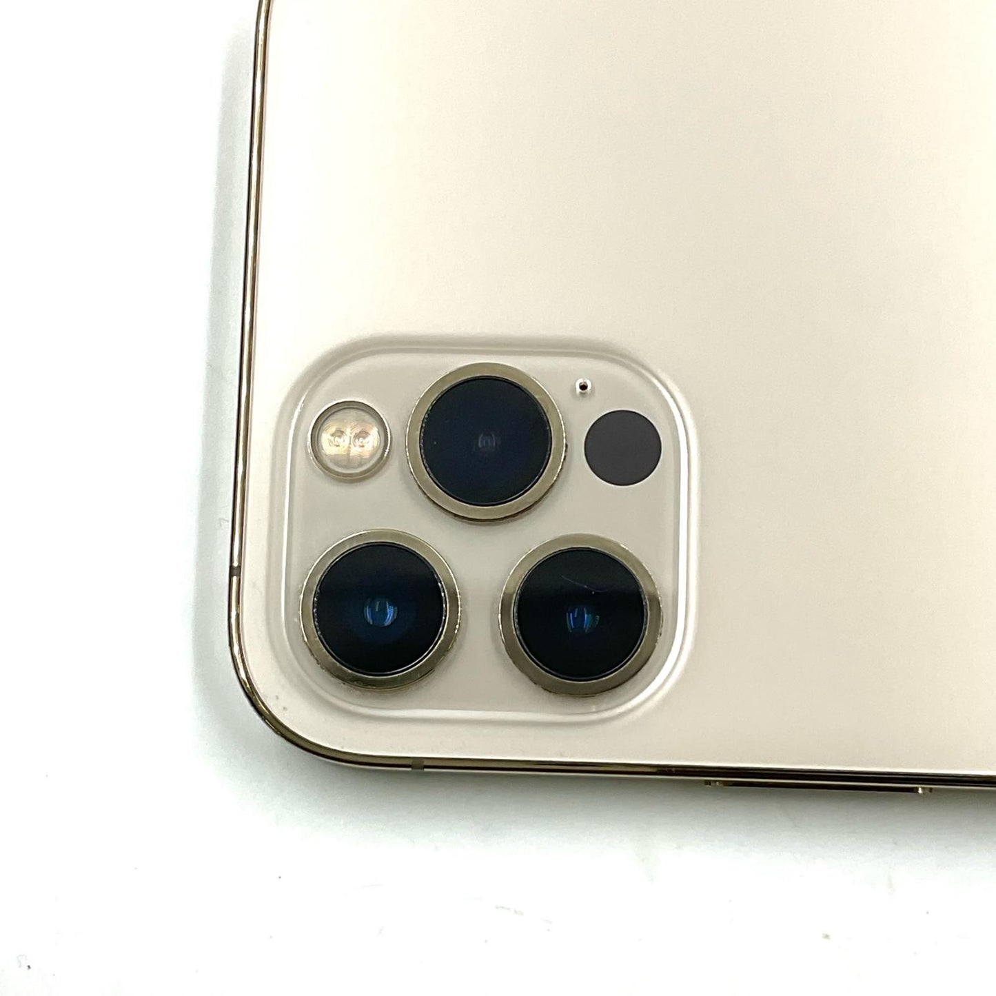 【全額返金保証】【最速発送】Apple iPhone iPhone 12 Pro 128GB ゴールド Softbank SIMフリー 白ロム 動作確認済 75%