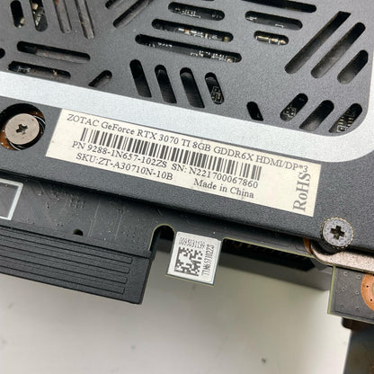 【全額返金保証】【最速発送】MSI GeForce RTX 3070 Ti 8GB 動作確認済